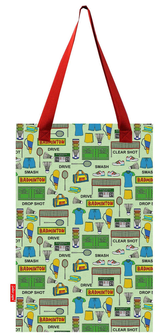 Badminton Tote Bag by Selina-Jayne