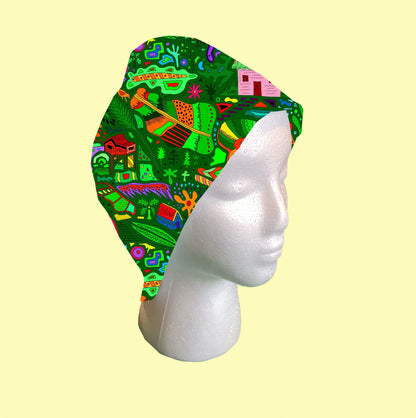 Barbados  Scrub Cap by Selina-Jayne