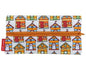 Beach Hut Pencil Case by Selina-Jayne