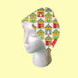 Beach Huts Scrub Cap by Selina-Jayne