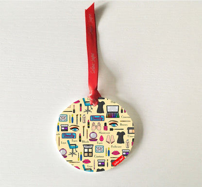 Beautician Hanging Decoration by Selina-Jayne
