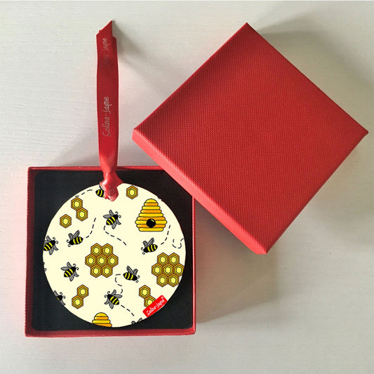 Bees Hanging Decoration by Selina-Jayne
