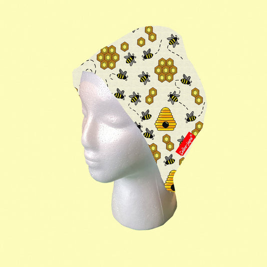 Bees Scrub Cap by Selina-Jayne