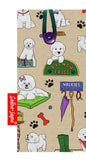 Bichon Frise Dog Soft Glasses Case by Selina-Jayne