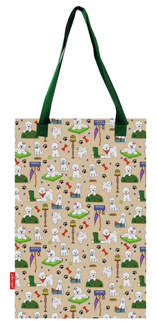 Bichon Frise Dog Tote Bag by Selina-Jayne