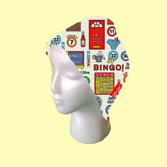 Bingo Scrub Cap by Selina-Jayne