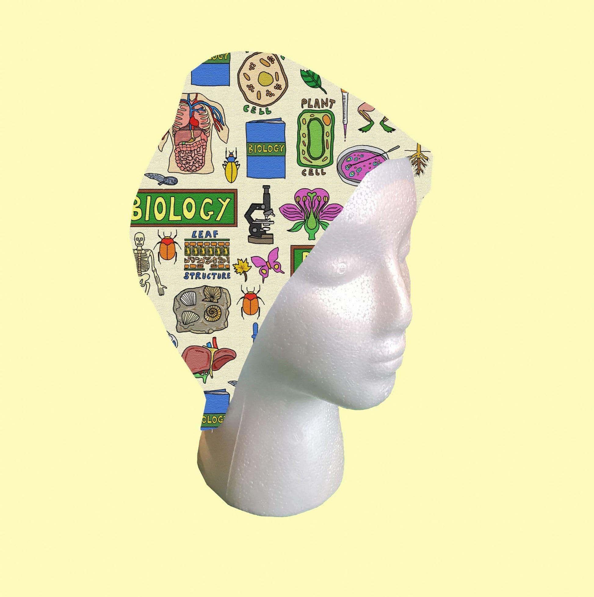 Biology Scrub Cap by Selina-Jayne