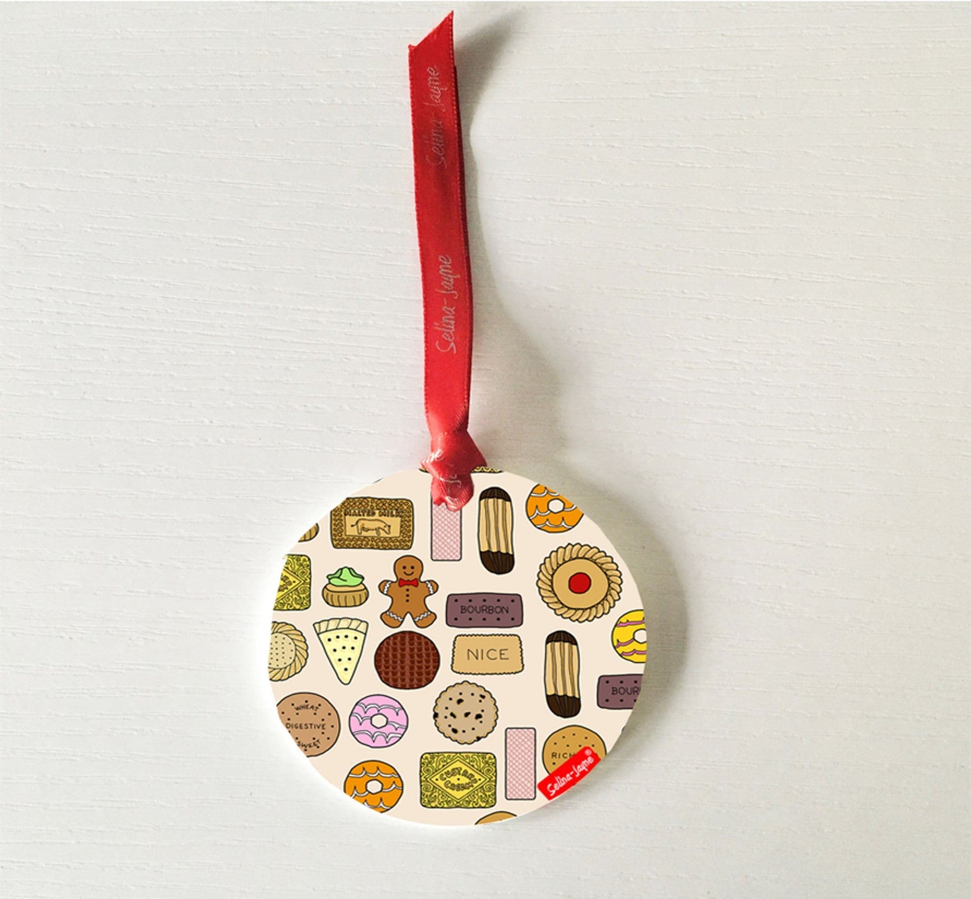 Biscuits Hanging Decoration by Selina-Jayne
