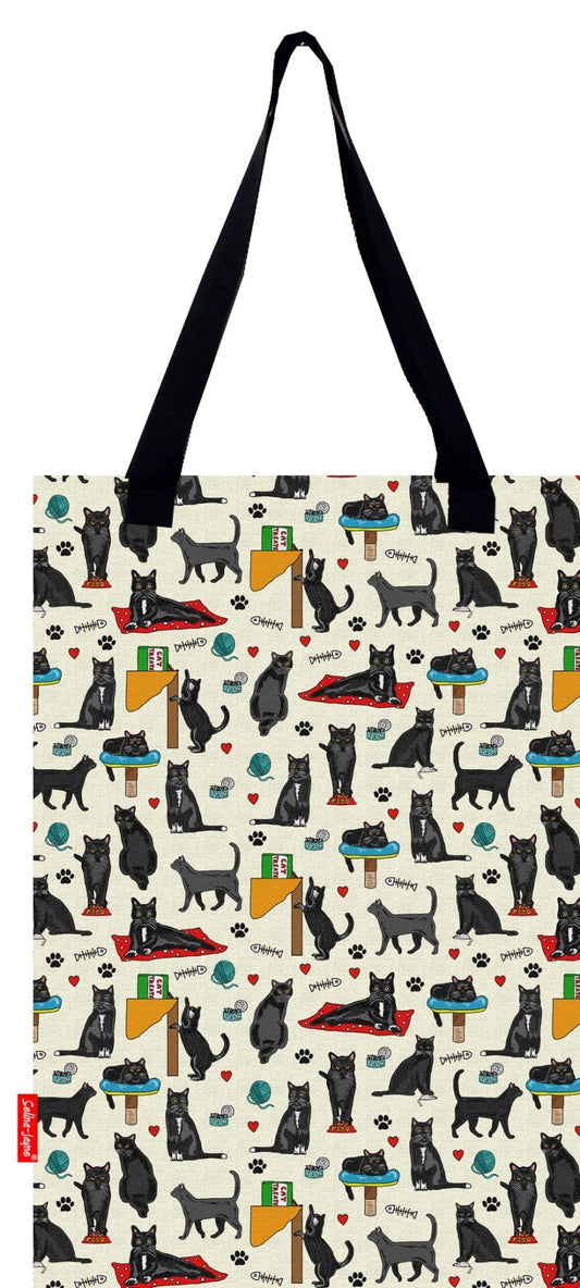 Black Cats Tote Bag by Selina-Jayne
