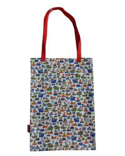 Boats Tote Bag by Selina-Jayne