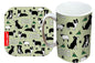 Border Collies Mug and Coaster Gift Set by Selina-Jayne