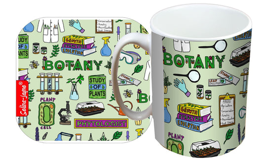 Botanist Mug and Coaster Gift Set by Selina-Jayne