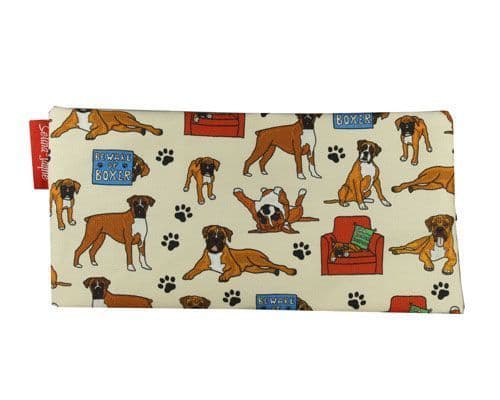 Boxer Dog Pencil Case by Selina-Jayne