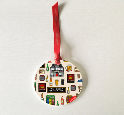 British Pub Hanging Decoration by Selina-Jayne