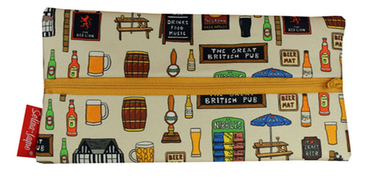 British Pub Pencil Case by Selina-Jayne