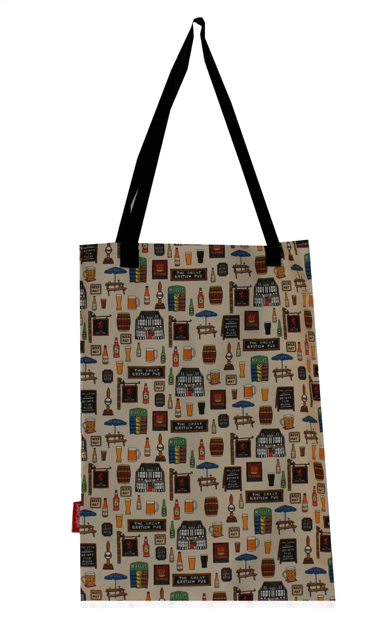 British Pub Tote Bag by Selina-Jayne