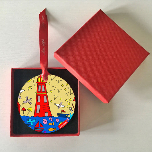 British Seaside Hanging Decoration by Selina-Jayne