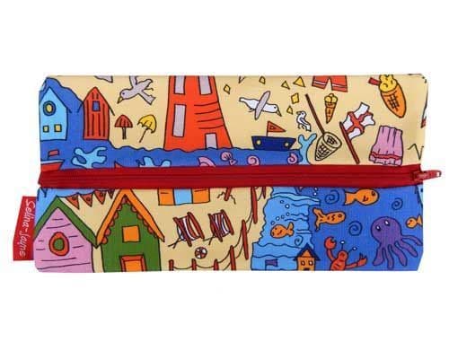 British Seaside Pencil Case by Selina-Jayne