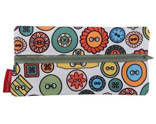 Buttons Pencil Case by Selina-Jayne