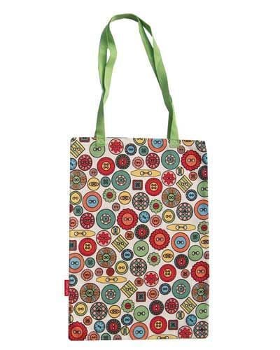 Buttons Tote Bag by Selina-Jayne