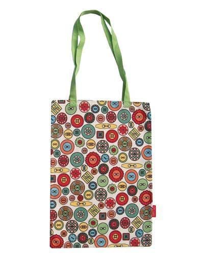 Buttons Tote Bag by Selina-Jayne