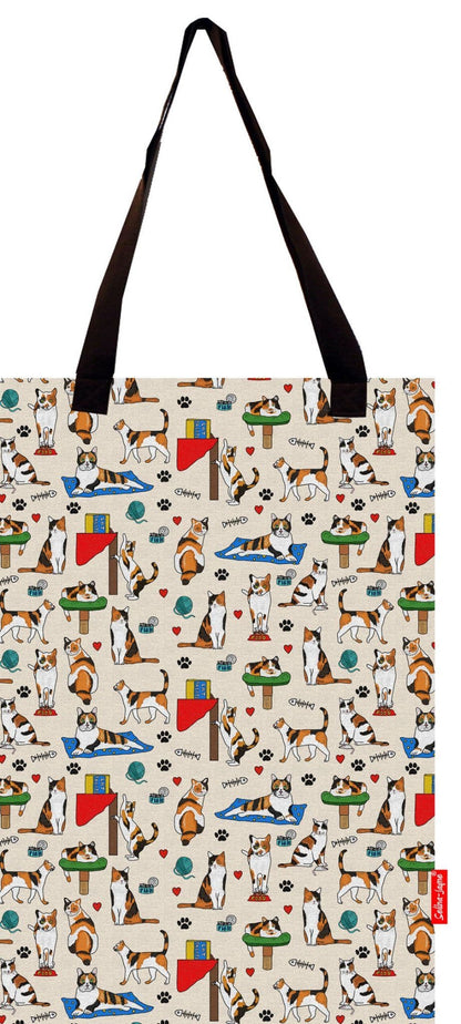 Calico Cats Tote Bag by Selina-Jayne