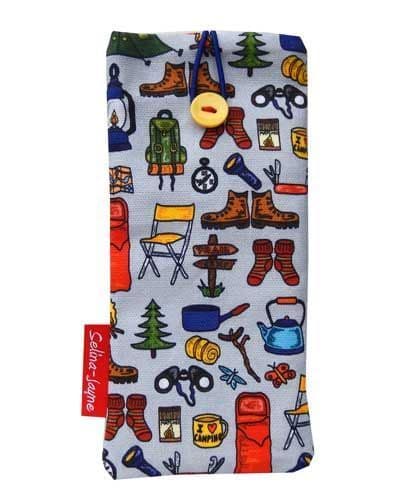 Camping Soft Glasses Case by Selina-Jayne