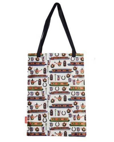 Canal Boats Tote Bag by Selina-Jayne