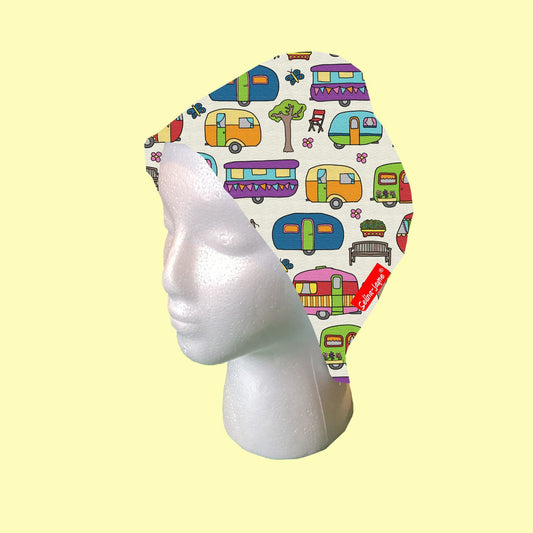 Caravan Scrub Cap by Selina-Jayne