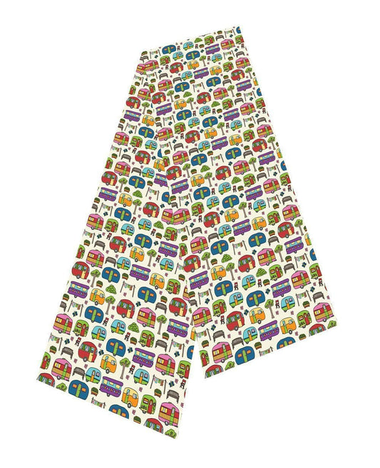 Caravan Silk Scarf by Selina-Jayne
