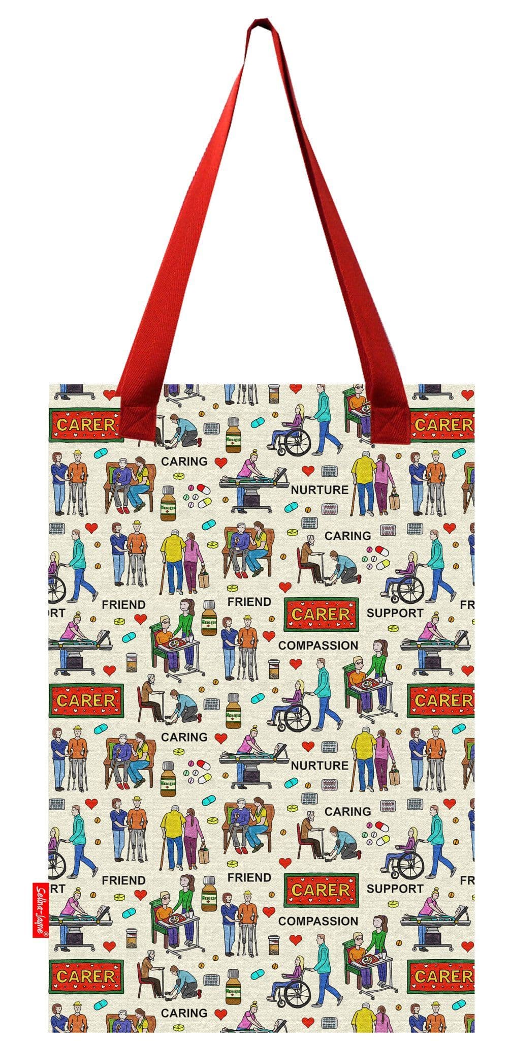 Care Assistant Tote Bag by Selina-Jayne