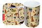 Cavalier King Charles Dog Mug and Coaster Gift Set by Selina-Jayne