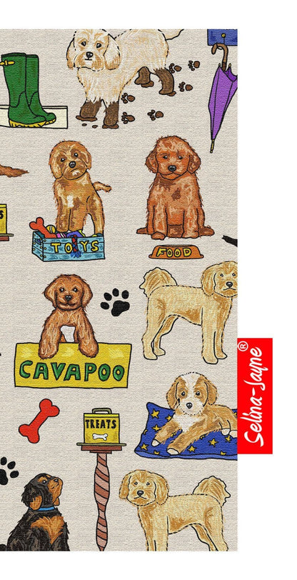 Cavapoo Soft Glasses Case by Selina-Jayne