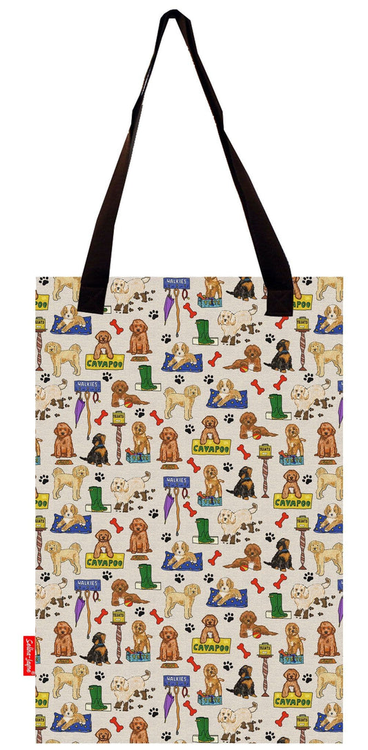 Cavapoo Tote Bag by Selina-Jayne