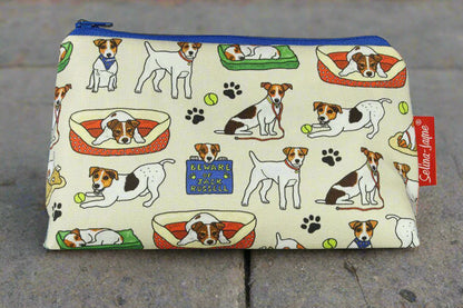 Jack Russell Makeup Bag