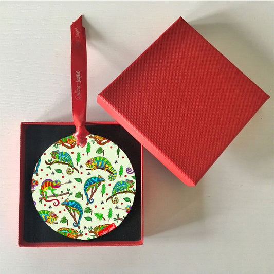 Chameleon Hanging Decoration by Selina-Jayne