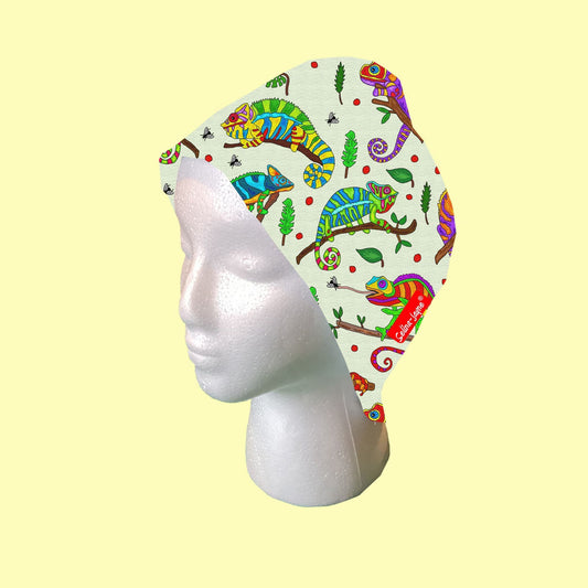 Chameleon Scrub Cap by Selina-Jayne