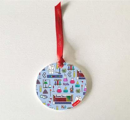 Chemistry Hanging Decoration by Selina-Jayne