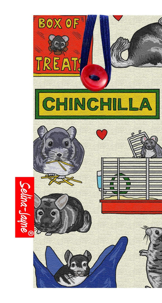 Chinchilla Glasses Case Soft Fabric by Selina-Jayne