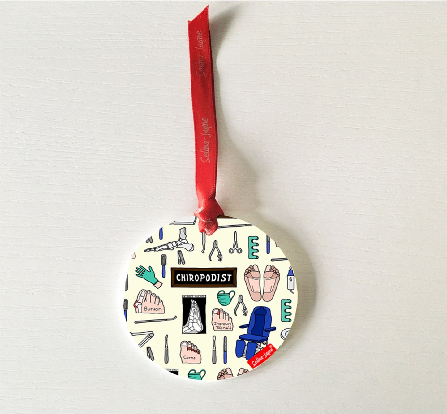 Chiropodist Hanging Decoration by Selina-Jayne