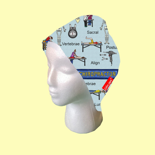 Chiropractor Scrub Cap by Selina-Jayne