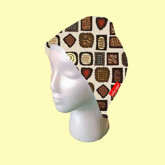 Chocolates Scrub Cap by Selina-Jayne