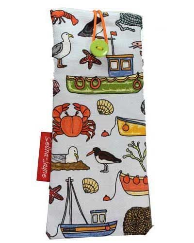 Coastal Soft Glasses Case by Selina-Jayne