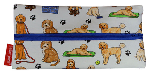 Cockapoo Dogs Pencil Case by Selina-Jayne