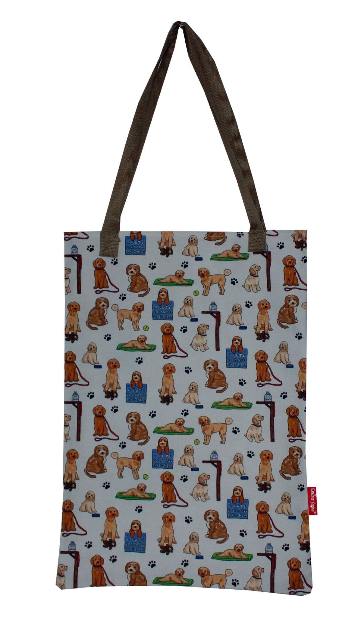 Cockapoo Dogs Tote Bag by Selina-Jayne