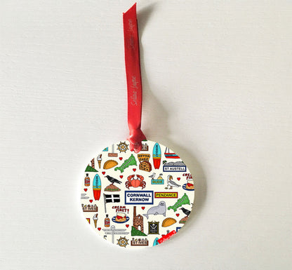 Cornwall Hanging Decoration by Selina-Jayne