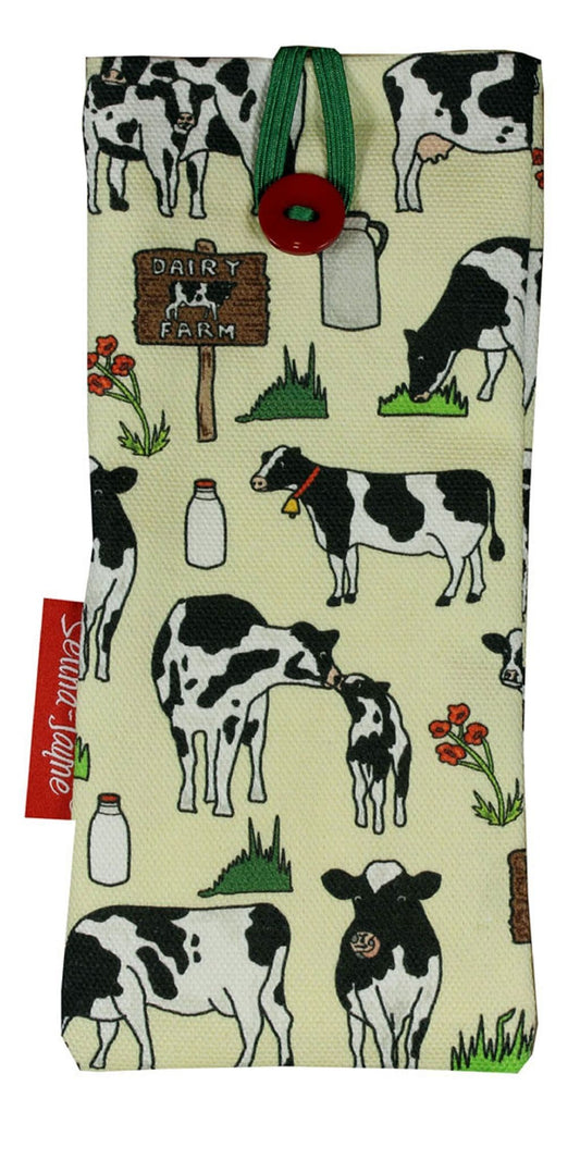 Cows Soft Glasses Case by Selina-Jayne
