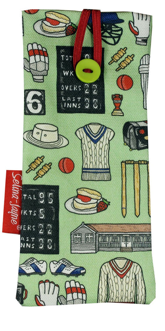 Cricket Soft Glasses Case by Selina-Jayne