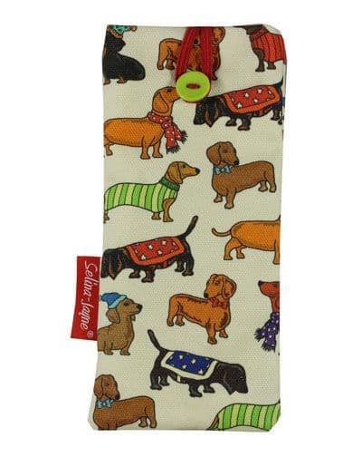 Dachshund Dogs Soft Glasses Case by Selina-Jayne