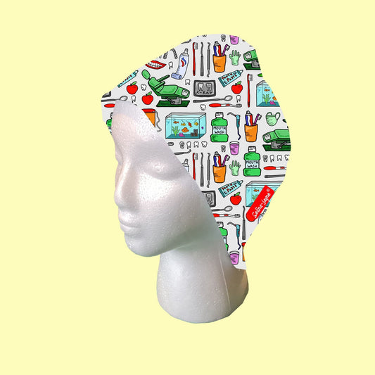 Dentist Scrub Cap by Selina-Jayne